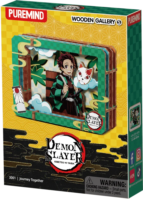 PUREMIND Demon Slayer -Journey Together - S (6 units/set) - Demon Slayer: Kimetsu no Yaiba