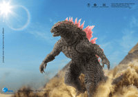 HIYA Exquisite Basic Series None Scale 6 Inch Godzilla x Kong The New Empire Godzilla Heat Ray Godzilla Evolved Ver. Action Figure 4
