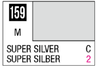 Mr. Color 159 - Super Silver (Metallic/Car) 1
