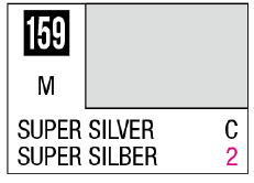 Mr. Color 159 - Super Silver (Metallic/Car)
