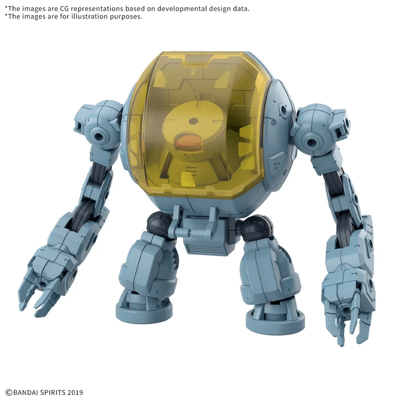 BANDAI HOBBY 30MM 1/144 Extended Armament Vehicle （MARINE EXPLORATION MECHA Ver.） - 30 Minutes Missions (30MM)