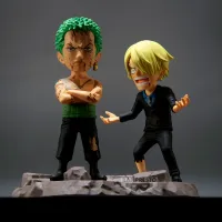 BANDAI Roronoa Zoro & Sanji "…NOTHING...AT ALL!!!!"  "One Piece", Banpresto World Collectable Figure Log Stories - ONE PIECE - photo 4
