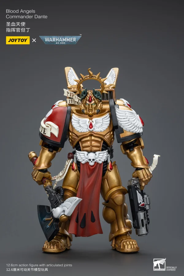 JOYTOY Blood Angels Commander Dante - Warhammer 40K