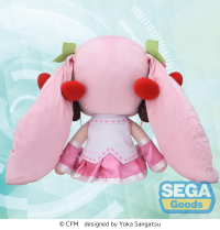 fuwa petit "Sakura Miku" Dodeka Jumbo Plush 6