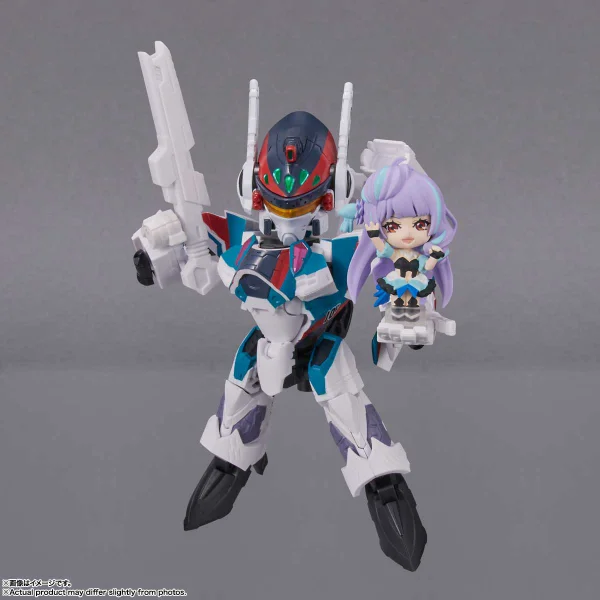 TAMASHII NATIONS VF-31S Siegfried (Arad Molders Use) with Mikumo Guynember - Macross