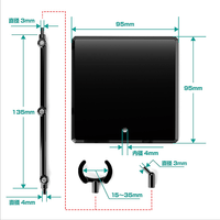 The Simple Stand x3 Black (for Figures & Models) 10