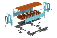 PLUM PMOA trolley train(blue) - Scale Kits - photo 15