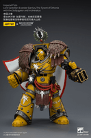 Imperial Fists Lord Castellan Evander Garrius, The Tyrant of Cthonia with the Subjugator and Incineratus 17