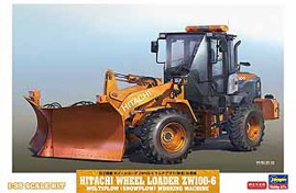 1/35  HITACHI WHEEL LOADER ZW100-6 MULTIPLOW (SNOWPLOW) WORKING MACHINE
