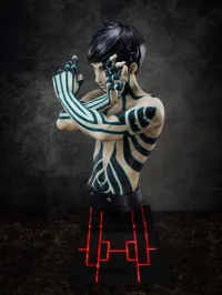 FuRyu Shin Megami Tensei III: NOCTURNE HD REMASTER Hitoshura 1/1 Scale Bust Figure - Video Games - photo 6