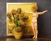 FREEing figma Sunflowers by Van Gogh - The Table Museum - photo 9