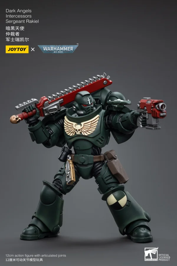 JOYTOY Dark Angels Intercessors Sergeant Rakiel - Warhammer 40K