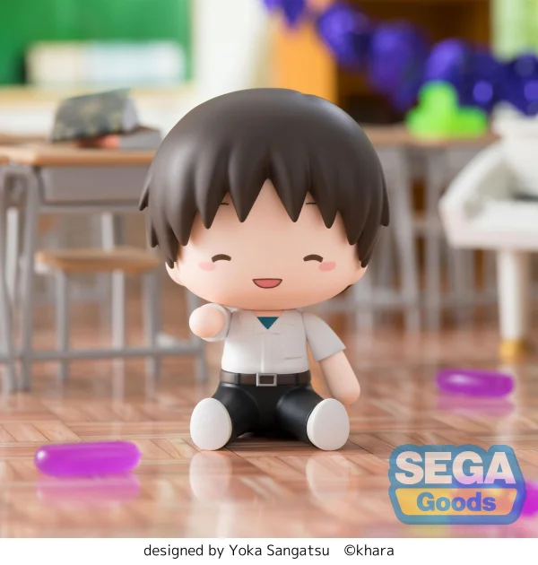 SEGA fuwa petit Evangelion: New Theatrical Edition Chibi Figure Shinji - Rebuild of Evangelion
