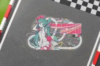 GoodSmile Moment Hatsune Miku: Racing Ver. 2025 Sticker E - Hatsune Miku - photo 2