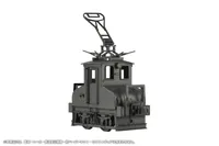 PLUM PMOA 1/80 Scale Paper kit Choshi Electric Railway DEKI3 Electric Locomotive(Black) - Scale Kits - photo 2