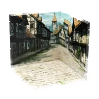 PLM Dioramansion 200: Town - Figure Accessories - photo 3