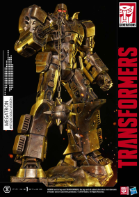 Premium Masterline Transformers: Generation 1 Megatron Antique Gold Version 23