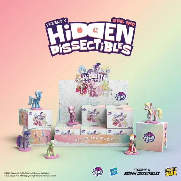 Mighty Jaxx Freeny's Hidden Dissectibles: My Little Pony Wave 2 (12pc per box) - My Little Pony