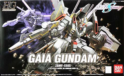 BANDAI HOBBY HG 1/144 #20 Gaia Gundam - Mobile Suit Gundam SEED Destiny