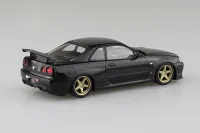 Aoshima NISSAN R34 SKYLINE GT-R CUSTOM WHEEL(BLACK PEARL) - Scale Kits - photo 2