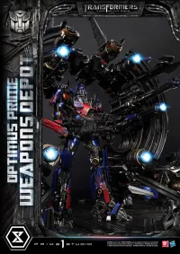 Prime 1 Studio Museum Masterline Transformers: Dark of the Moon (Film) Optimus Prime Weapons Depot Bonus Version - Transformers - photo 24