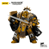 Imperial Fists Legion Praetor in Tartaros Terminator Armour with Power Sword and Vigil Storm Shield 13