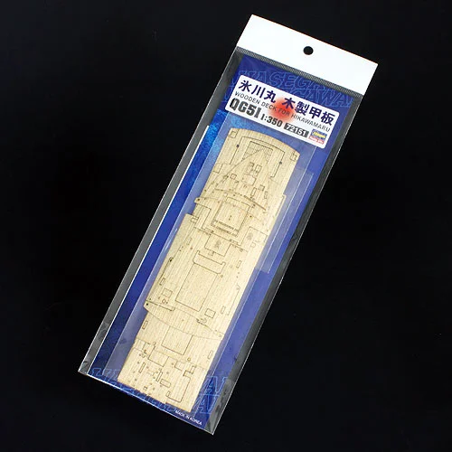 Hasegawa [QG51] 1:350 WOODEN DECK FOR 1/350 HIKAWAMARU - Kit Accessories