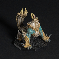 CAPCOM FIGURE BUILDER CUBE Zinogre/MONSTER HUNTER (1pc) 15