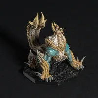 CAPCOM CAPCOM FIGURE BUILDER CUBE Zinogre/MONSTER HUNTER (1pc) - Monster Hunter - photo 15
