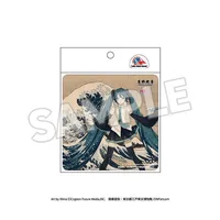 Presence CO., LTD. Car Magnet Thirty-six Views of Mount Fuji The Great Wave off Kanagawa - Hatsune Miku - photo 2