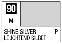 Mr. Color 90 - Shine Silver (Metallic/Primary) 1