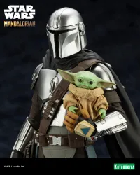 KOTOBUKIYA ARTFX+ MANDALORIAN & GROGU with Beskar Staff - Star Wars - photo 4