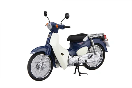 Fujimi [B-NX-No1] 1/12 Honda Super Cub110 (Urbane Denim Blue Metallic) - Scale Kits