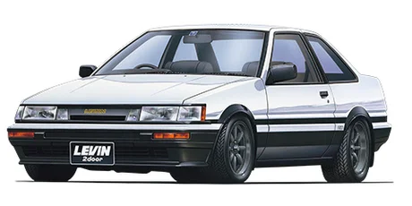 Fujimi [ID-61] 1/24 Toyota AE86 Levin 2 door "Late type"'85 - Scale Kits