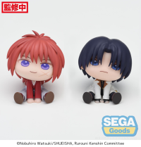 QyuruMe TV Anime "Rurouni Kenshin" Mini Figure "Kenshin Himura ･ Aoshi Shinomori" (EX) 1