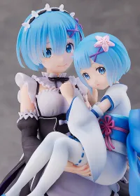 SEGA Re:ZERO -Starting Life in Another World- Figure Rem & Childhood Rem - Re:ZERO -Starting Life in Another World- - photo 4