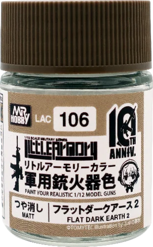 GSI Creos MR. HOBBY FLAT DARK EARTH 2 - Paints