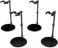GOOD SMILE COMPANY The Simple Stand mini x4 Black (for Small Figures & Chibi Figures) - Figure Accessories - photo 1