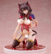 Pink-Cat Kuroneko - China dress cat - photo 7