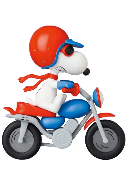 MEDICOM TOY UDF Peanuts Series 13 : MOTOCROSS SNOOPY - PEANUTS