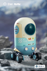 Alloy Articulated Assemblable Model Topupu Robot 9