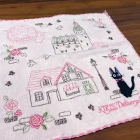 Marushin Jiji Pink Avenue Mini Towel - Kiki's Delivery Service - photo 4