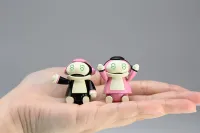 Hasegawa [CW17] Tiny MechatroMATE No.02 Black & Peach (Two kits in the box) - CREATOR WORKS SERIES - photo 8