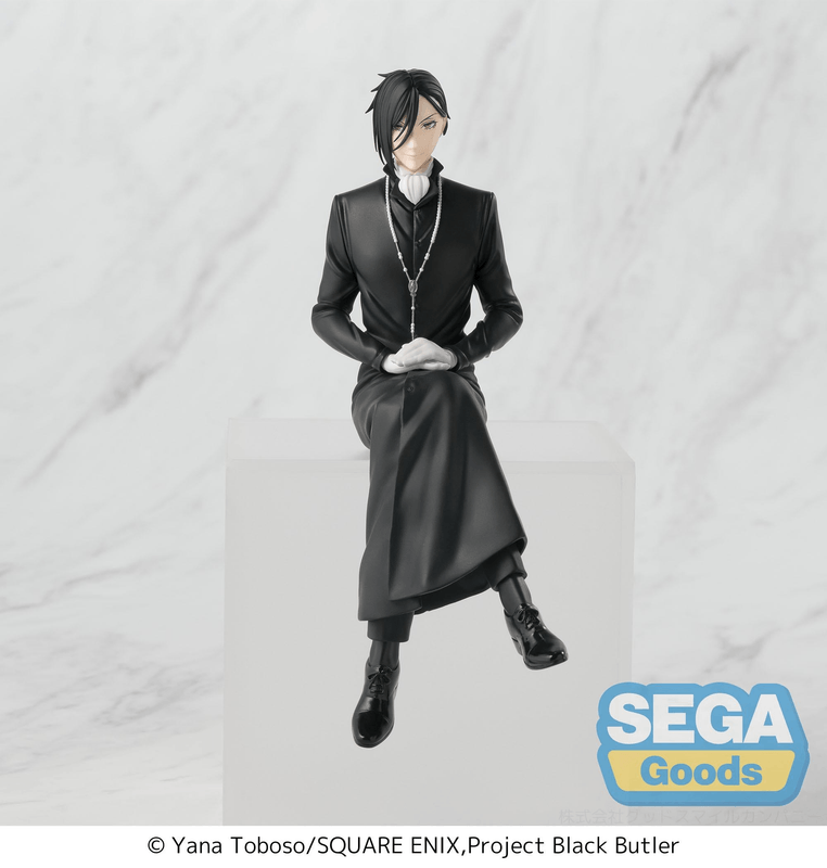 Anime "Black Butler -Public School Arc-" PM Perching Figure "Sebastian Michaelis"