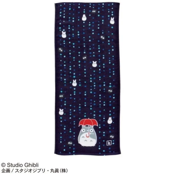 Marushin My Neighbor Totoro (Rainy Night) - Ghibli Imabari Gauze Series (Face Towel) - Studio Ghibli