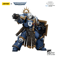 Ultramarines Torvald with Power Sword, Stormshield and Bolt Pistol 9