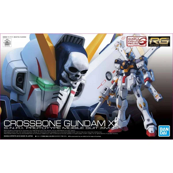 BANDAI HOBBY RG 1/144 #31 XM-X1 CROSSBONE GUNDAM X1 - Mobile Suit Gundam: OVAs and Side Stories