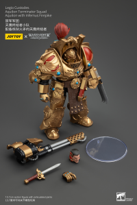 Legio Custodes Aquilon Terminator Squad Aquilon with Infernus Firepike 3