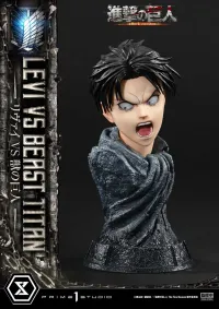 Prime 1 Studio Ultimate Premium Masterline  TV animation Attack On Titan  Levi versus Beast Titan - Attack on Titan - photo 11