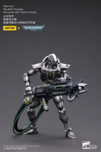 JOYTOY WH40K-Necrons Sautekh Dynasty Immortal with Tesla Carbine - Warhammer 40K - photo 1